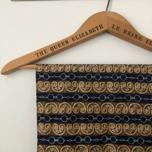 Vintage Satin Effect Printed Scarf